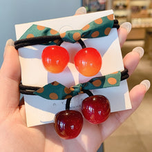 Load image into Gallery viewer, Cute Cherries Hair Tie
