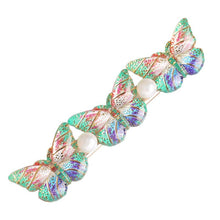 Load image into Gallery viewer, Ocean Butterfly Hair Clip
