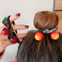 Load image into Gallery viewer, Cute Cherries Hair Tie
