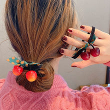 Load image into Gallery viewer, Cute Cherries Hair Tie
