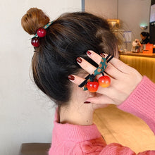 Load image into Gallery viewer, Cute Cherries Hair Tie
