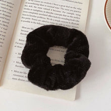 Load image into Gallery viewer, The Bunny Scrunchie - Black - Scrunchie
