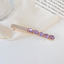 Load image into Gallery viewer, Vintage Sapphire Grandma Pin - Gem Line - Hair Clips
